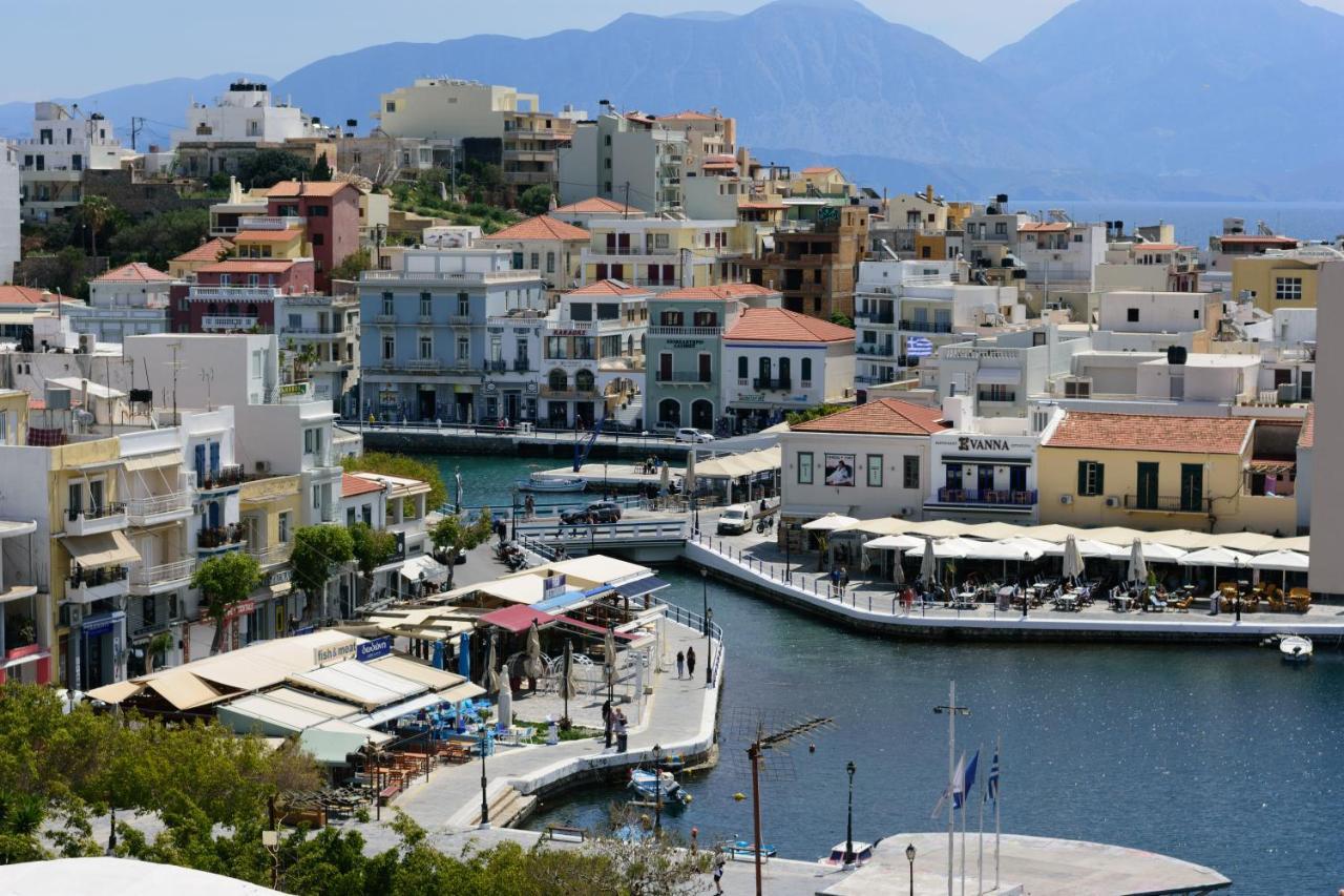 Luxury Lake - Center House Agios Nikolaos Buitenkant foto